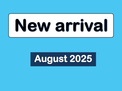 New arrival, August 2025